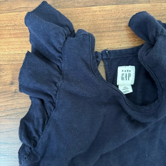 Gap | Toddler Ruffle Mix-Media Dress - Picture 4 of 7